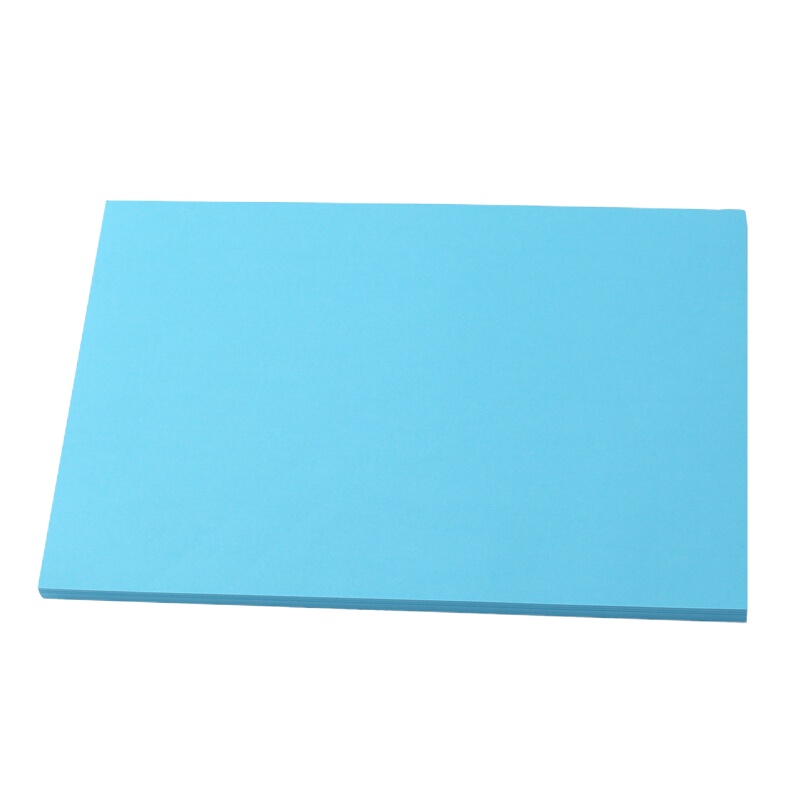 旗舰(FLAGSHIP) A4 彩色复印打印纸 手工折纸 80G 100张/包 绿兰色