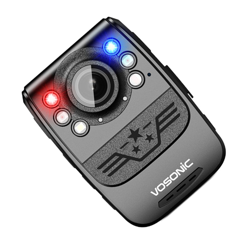 群华(VOSONIC)D1 执法记录仪8小时录像 爆闪警示无光红外夜视内置32G
