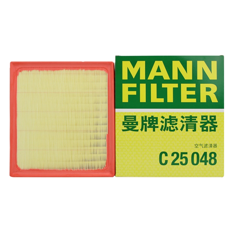 曼牌(MANN)空气滤C25048适配19款亚洲龙/20款荣放RV4/18-19款凯美瑞/20款威兰达