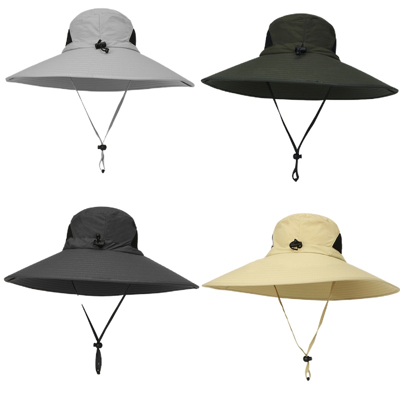森外(senwai)大开叉遮阳帽 防晒帽 棉质 颜色随机(单位:个)