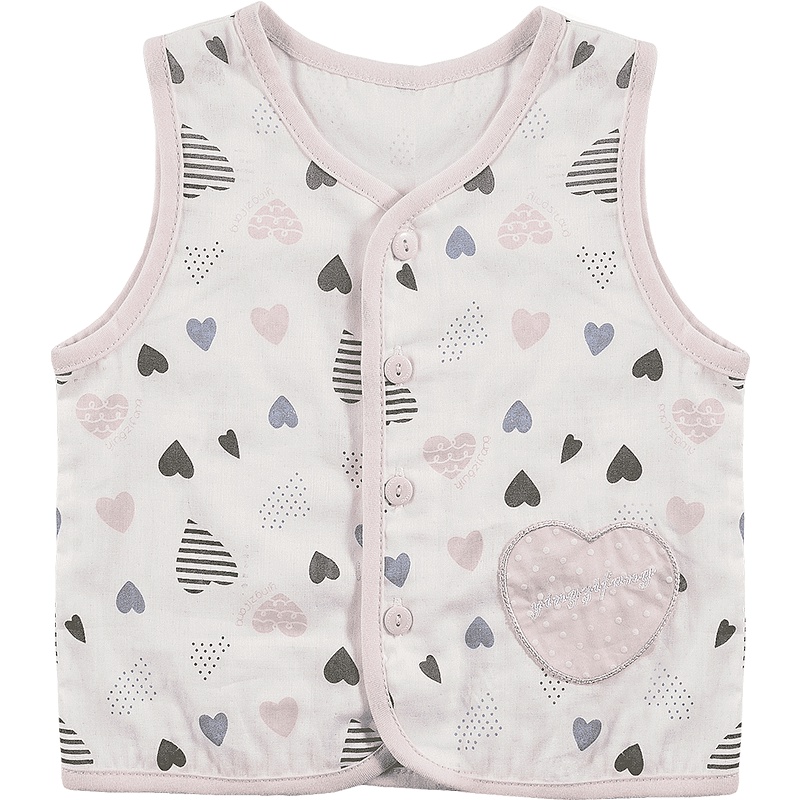 婴姿坊女童婴幼儿童装背心