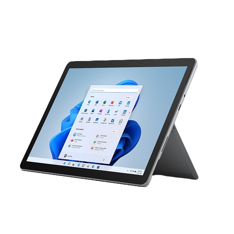 微软Surface Go3 8G+128G 奔腾6500Y 亮铂金 二合一平板电脑 10.5英寸高色域触屏 平板笔记本电脑 人脸识别