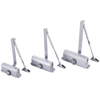 卡贝 (cobbe )闭门器缓冲液压自动关门器家用90度定位门中号(适合门重45-60KG)