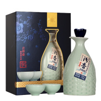 汾酒汾杏股份53度1988吉祥壶纯粮食清香型白酒礼盒装475ml*6瓶