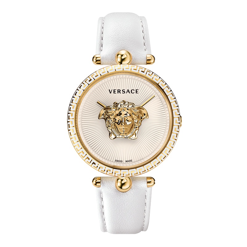 VERSACE/范思哲大气奢华休闲皮带石英女士手表VCO040017