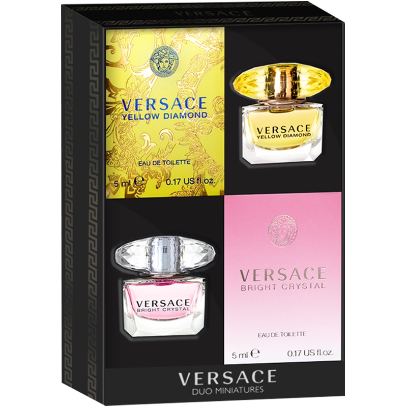 【虞书欣亲选】范思哲VERSACE「礼物臻选」女士淡香水礼盒5ml*2 心醉初恋气息