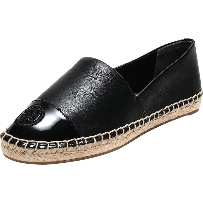 TORY BURCH 托里·伯奇 奢侈品 TB女鞋 皮革渔夫鞋平底鞋 61194