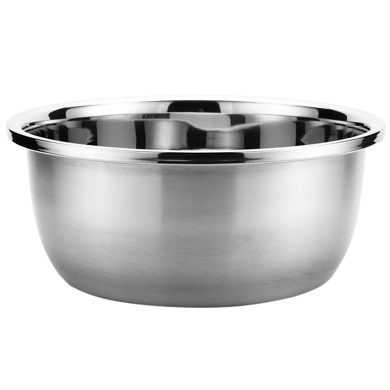 DELSEY 30CM加厚不锈钢盆味斗洗菜盆和面盆 淘米拌沙拉多用调料盆CP3004-30