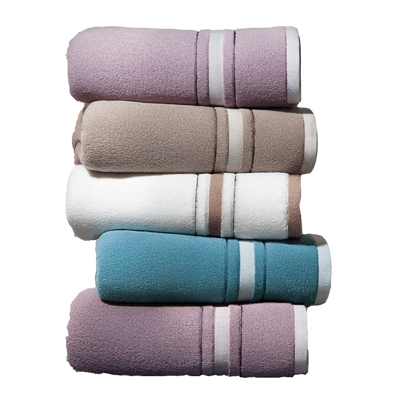 康尔馨大毛巾浴巾纯棉吸水速干柔软洗澡家用毛巾不掉毛(波尔多浴巾)