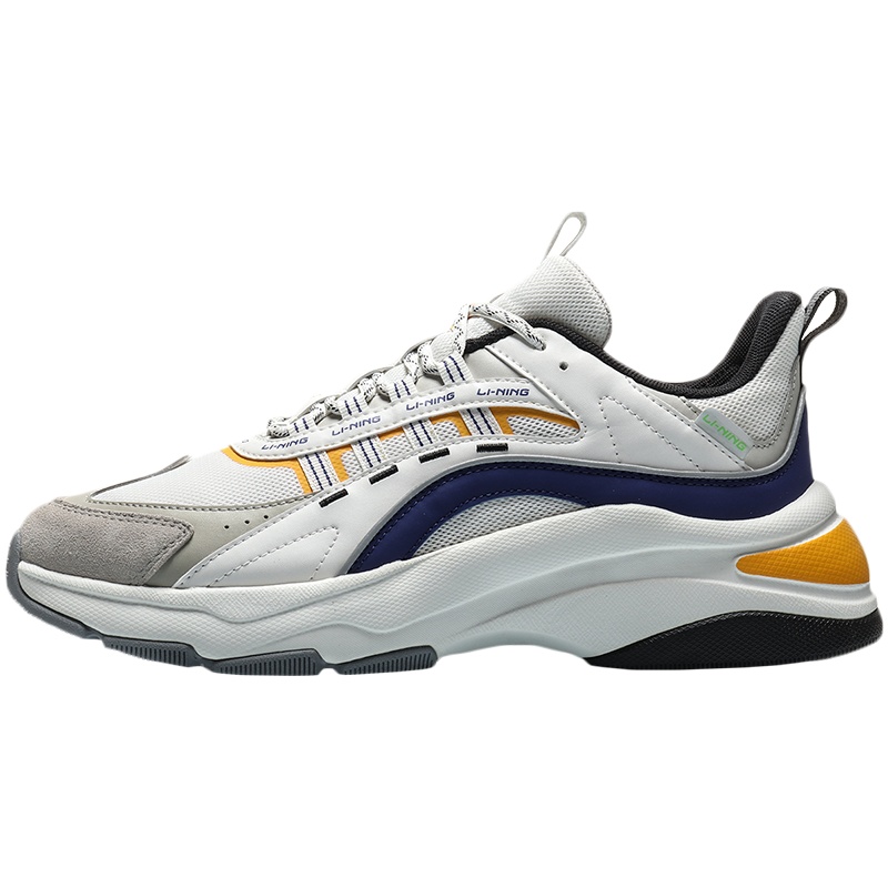 [华晨宇心选]李宁男子透气经典休闲鞋AGCQ115