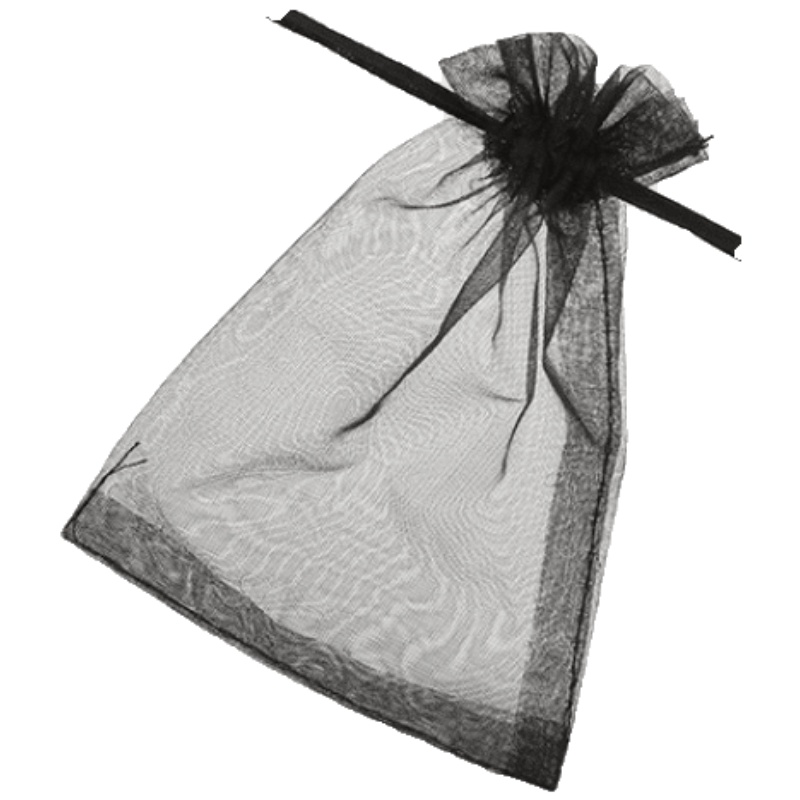 家柏饰(CORATED)黑束口纱袋袋袋袋防尘配饰收纳袋