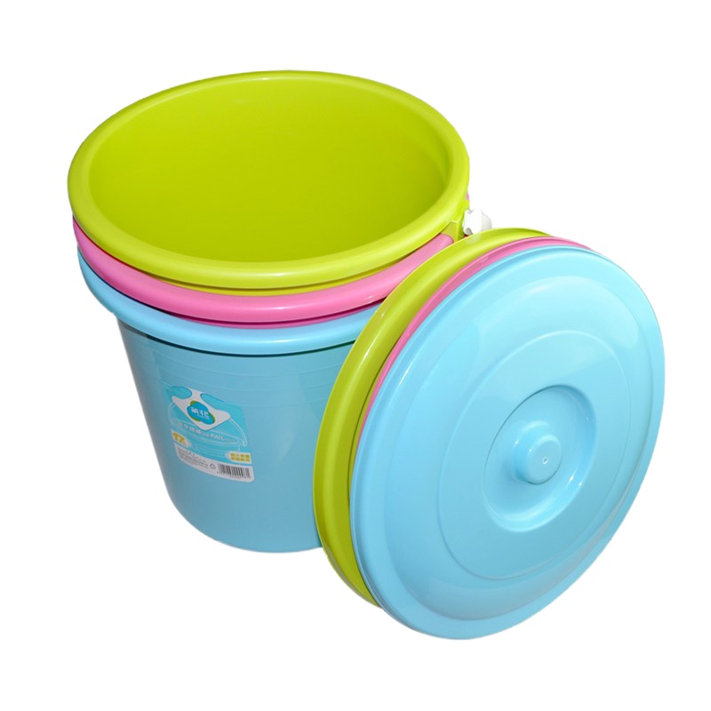 茶花0236A有盖水桶21L\36cm(个)