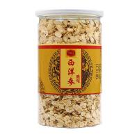 [家庭实惠装]小片250克/罐 6年根西洋参片250克花旗参切片非人参片免费打西洋参粉西洋参礼盒