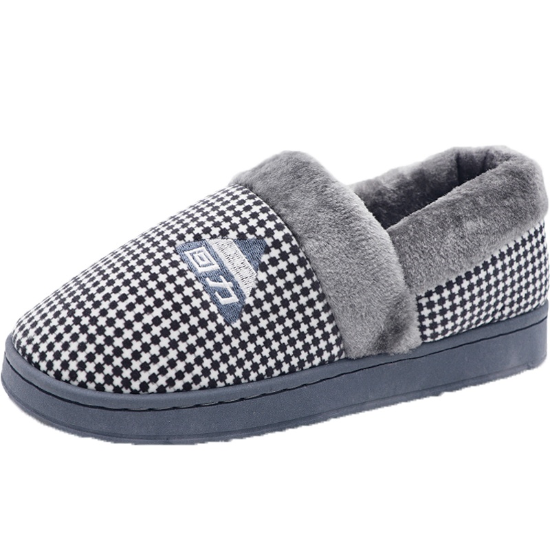 回力棉拖鞋男女包跟秋冬季棉鞋情侣拖鞋防滑厚底居家保暖鞋月子鞋 WST-2845