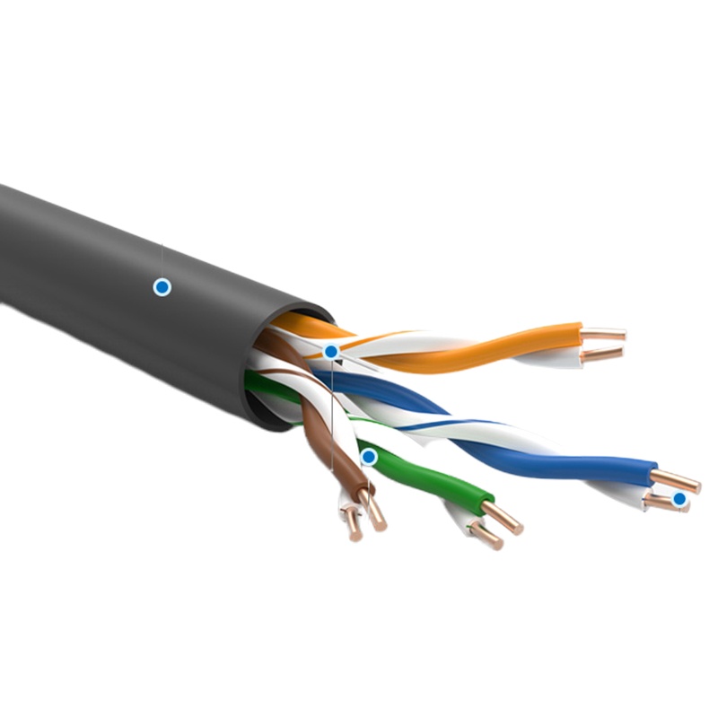 秋叶原 蓝色超五类非屏蔽网络线305m Q-2606B