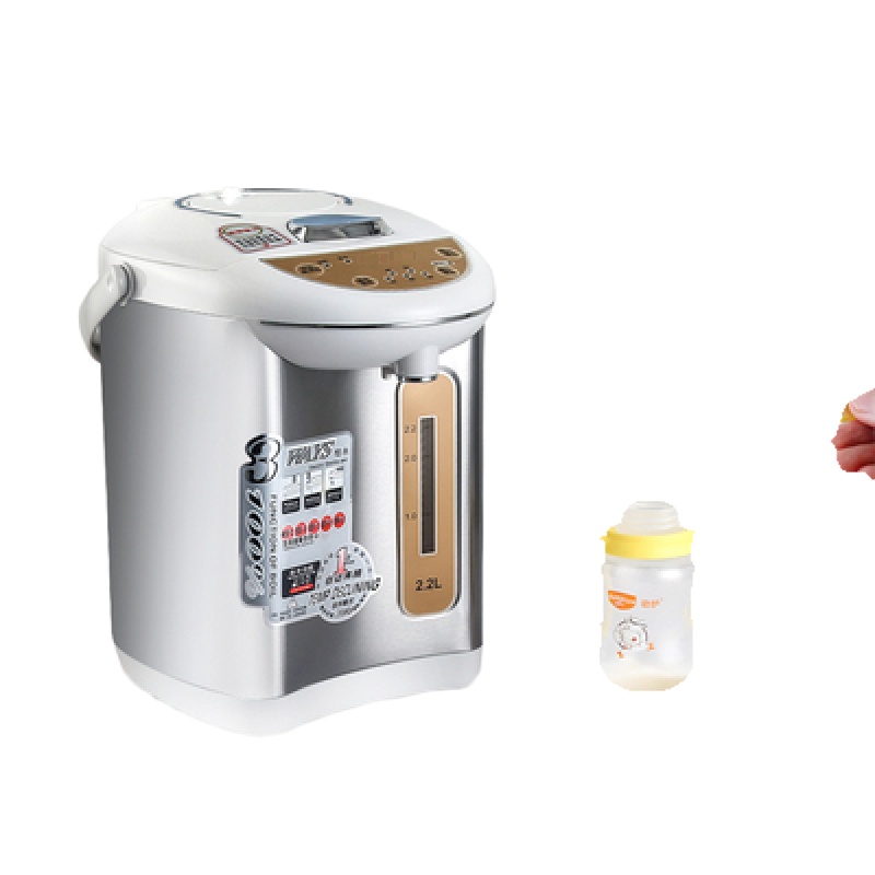 电热水瓶法耐(FANAI)家用保温一体全自动智能恒温不锈钢电热开水壶 银色