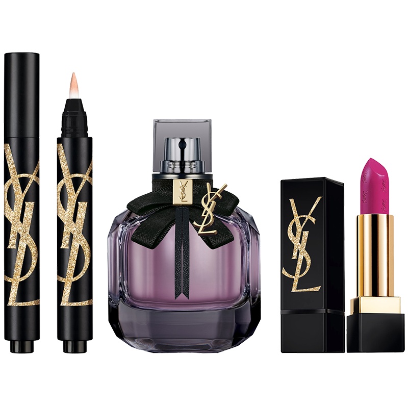 圣罗兰(YSL)限量版礼盒（反转巴黎香水50ml+纯口红19+明彩笔01）