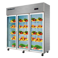 荣事达(Royalstar)CFR-60B3 1300L商用冷柜 立式陈列柜 厨房冰箱 冰柜 商用冷藏柜 商用展示柜