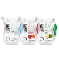 新希望琴牌青岛产低温酸奶工坊血橙石榴味浓缩酸牛奶血橙石榴味180g*12袋