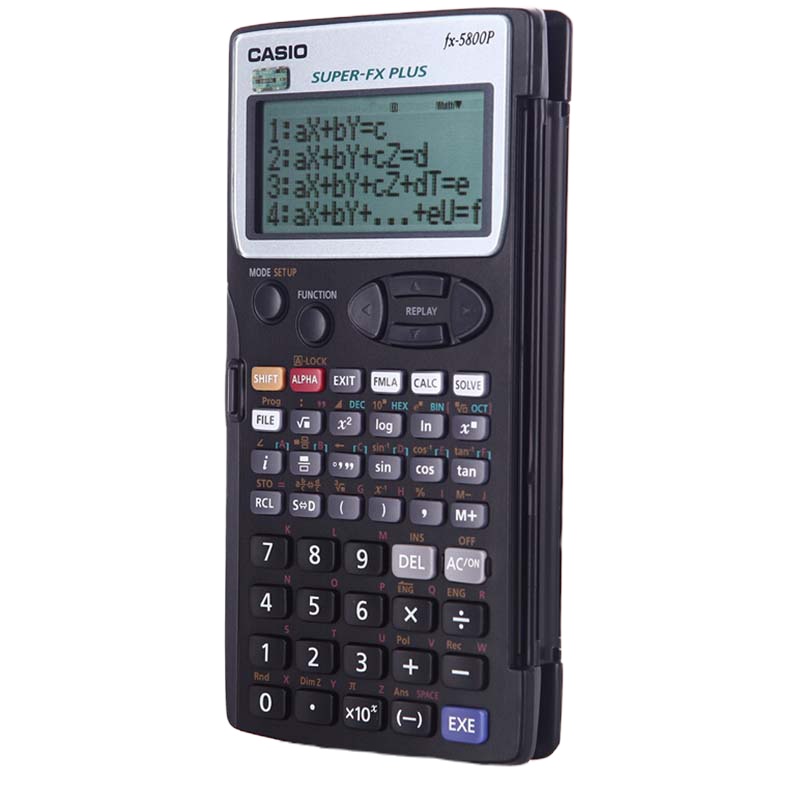 卡西欧(CASIO) 函数计算器 fX-5800p 16位数