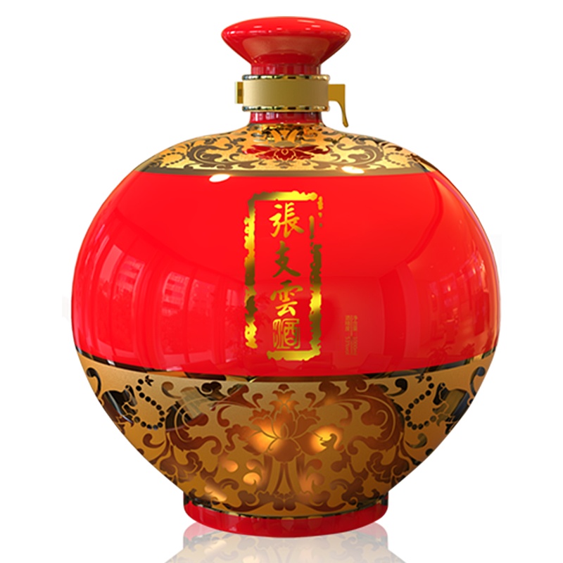 张支云酒 镇店之宝 泰斗一号 酱香型白酒53度1500ml 纯粮酒高粱酒 白酒坛装