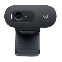 罗技(Logitech) C505e 高清720P 网络摄像头 3米拾音