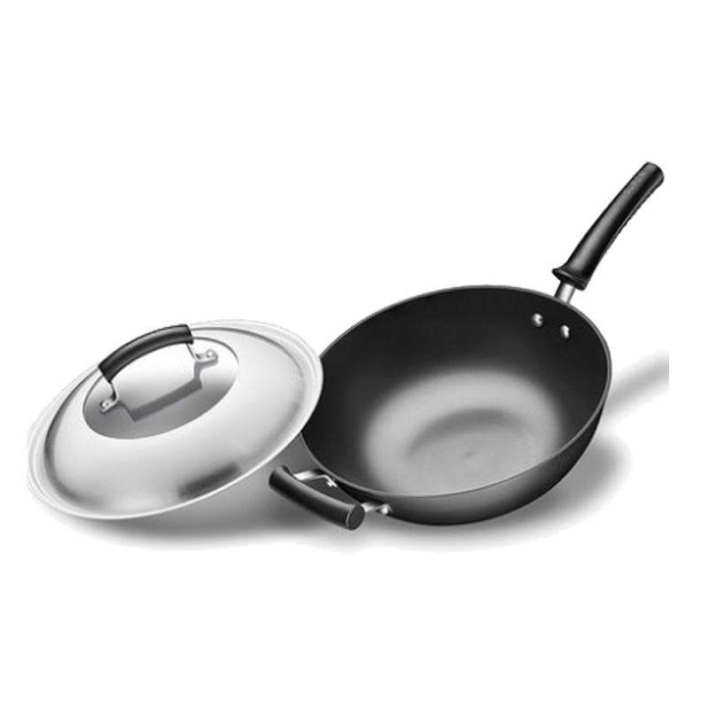 苏泊尔臻铁真不锈铸铁炒锅 IH FC32Z3