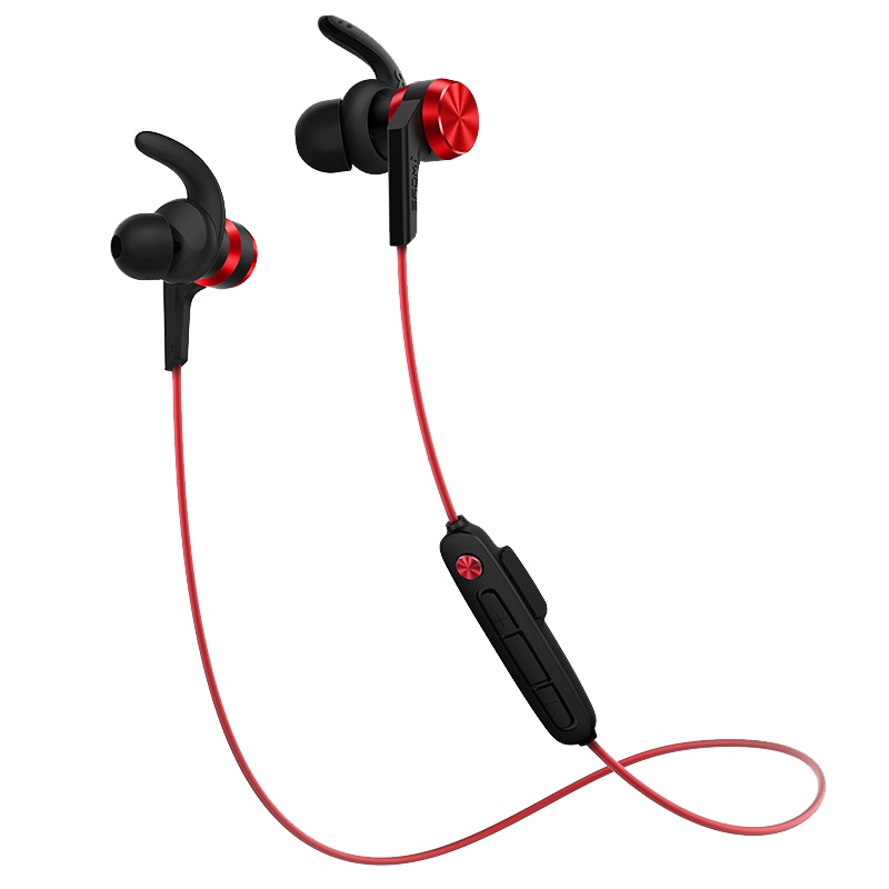 万魔(1MORE)E1018BT iBFree无线运动防水防汗蓝牙耳机 蓝牙4.2 线控带麦无线耳机 红色