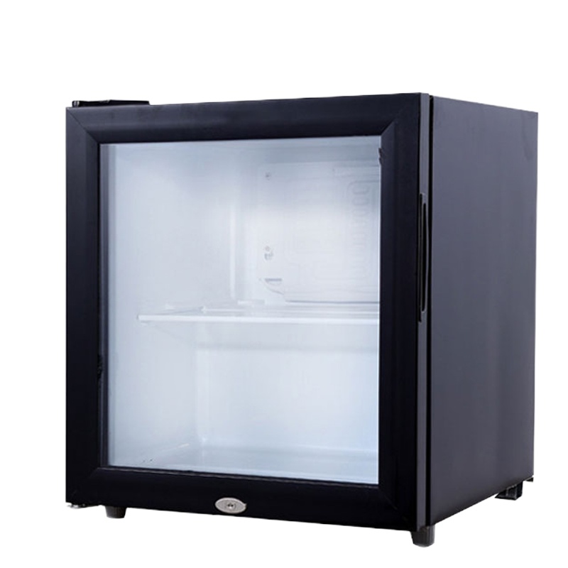 乐创lecon LC-SC-50 商用食品留样柜50L饮料冷柜 台式家用商用冷藏保鲜展示柜 黑色 (单位:台)