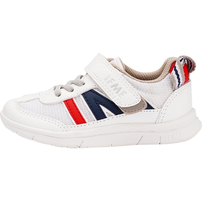 SUPERGA IFME 日本童鞋 休闲运动鞋22-0109 透气男童女童幼儿园室内鞋小白鞋3-8岁儿童机能鞋 一双价