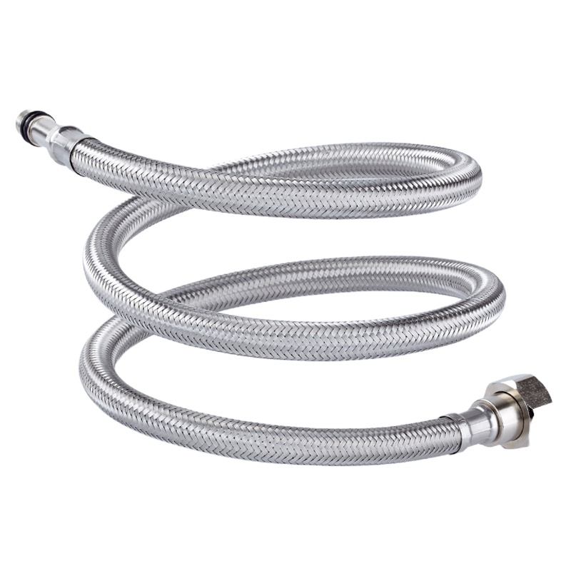 潜水艇(Submarine)FBC-50 304#不锈钢防爆上水管/面盆龙头上水软管/50CM不锈钢编织管 内丝龙头适用