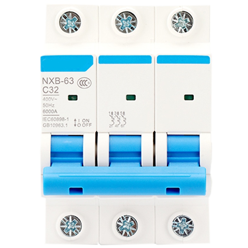 LBYZY NXB微型断路器 小型过载空气开关 NXB-63-3P 3A 3个起订