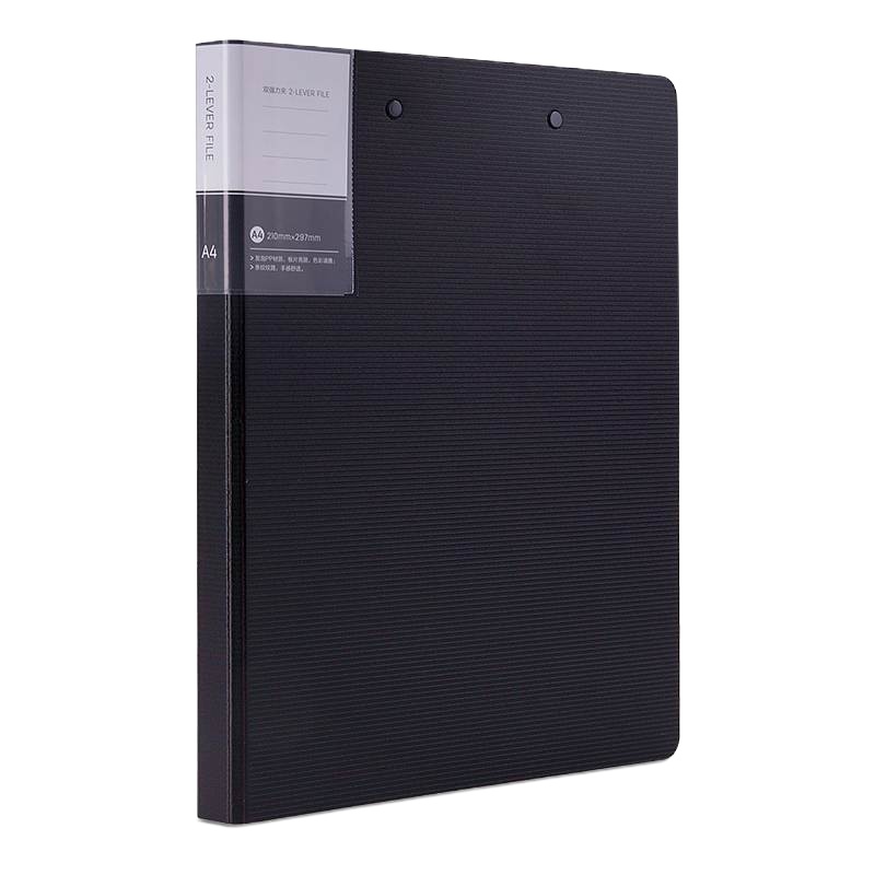 得力5047双强力夹(绿)资料册 试卷夹 办公用品 板夹 收纳夹