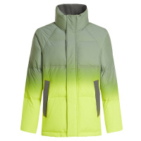 鸭鸭(yaya) 羽绒服女短款冬季渐变色时尚休闲加厚保暖亲子装外套