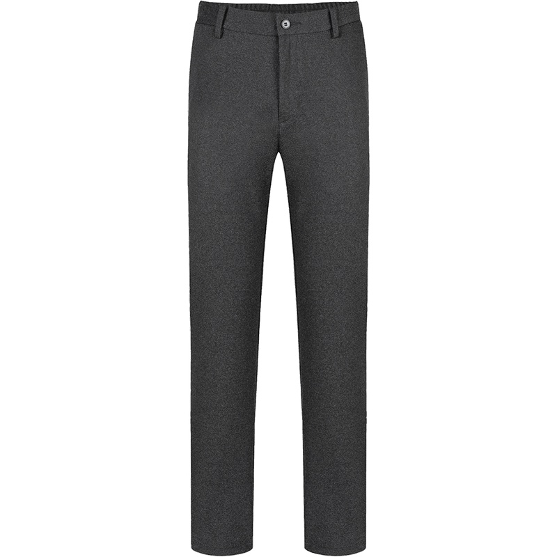 柒牌SEVEN男装秋季高弹力休闲梭织长裤抗皱修身直筒休闲裤