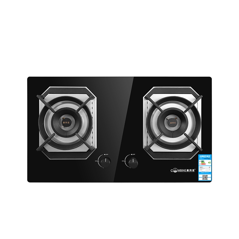 COMBINE 康拜恩家用燃气灶 A2016 灶具双灶嵌入式钢化玻璃