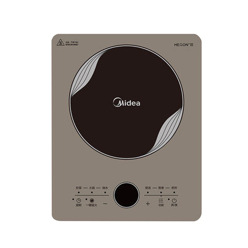 美的(Midea)电磁炉家用火锅炒菜一体多功能能电池炉多功能大功率节能定时苏宁自营电磁炉CL22Q3-403J