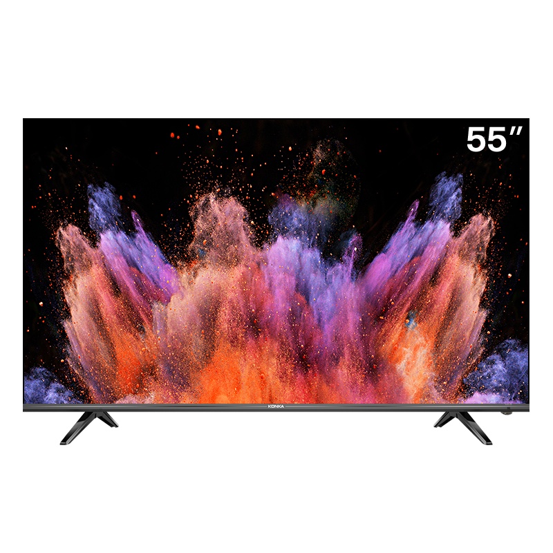 康佳(KONKA) LED55U5 55英寸 全面屏金属机身 36核 4K超高清 智能网络教育 液晶平板电视机60
