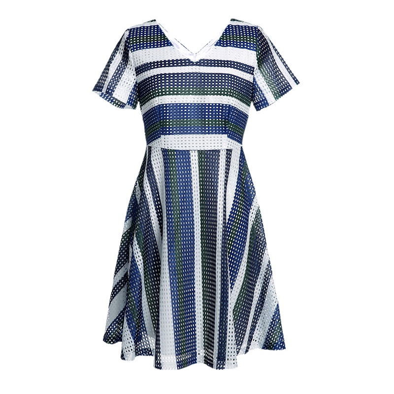 秋水伊人2019春装新品收腰英伦气质短裙连衣裙FV32