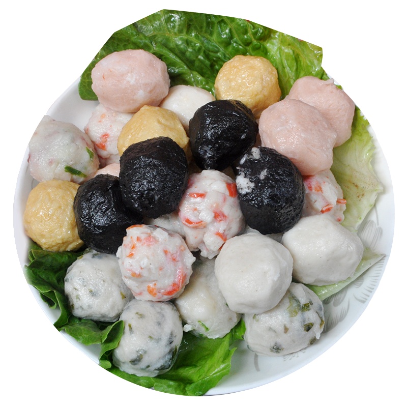 [满99减20]千渔旺海鲜丸子组合装 手工海鲜丸 生鲜速冻丸子组合装 火锅丸子海鲜肉丸鱼丸麻辣香锅关东煮火锅食材3斤