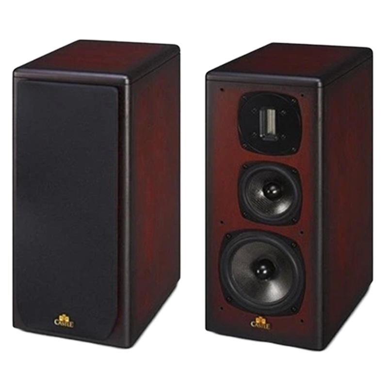 城堡(CASTLE) Avon 2 veneer 三分频HIFI书架无源音箱家用2.0音响