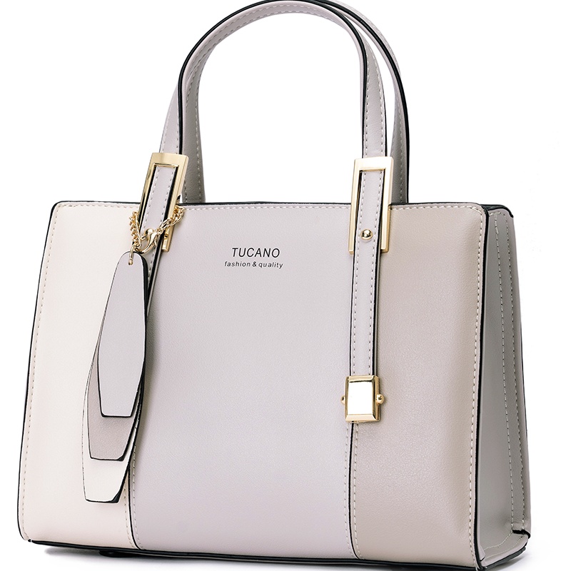 啄木鸟包包女包2019新款气质时尚单肩包斜挎大容量手提包撞色