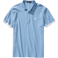 千纸鹤男士polo衫2019新款青年ins潮流休闲宽松翻领保罗短袖T恤男25026