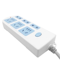 公牛(bull) GN-609/6位排插3位五孔+3位两孔-5米线长安全排插