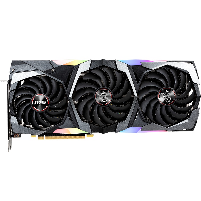 MSI微星 魔龙 GeForce RTX 2070 SUPER GAMING X TRIO 8GD6 2070S旗舰款 OC版电竞游戏台式机电脑寂冷显卡