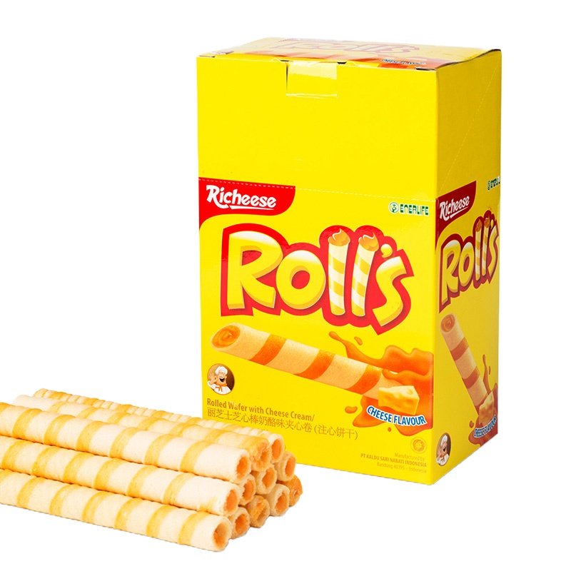 丽芝士芝心棒奶酪味夹心卷180g