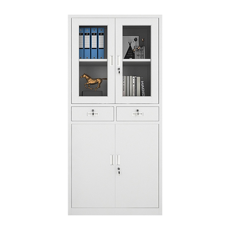 正斌钢制文件柜办公资料柜铁皮档案柜带锁储物柜财务凭证柜中二斗器械柜