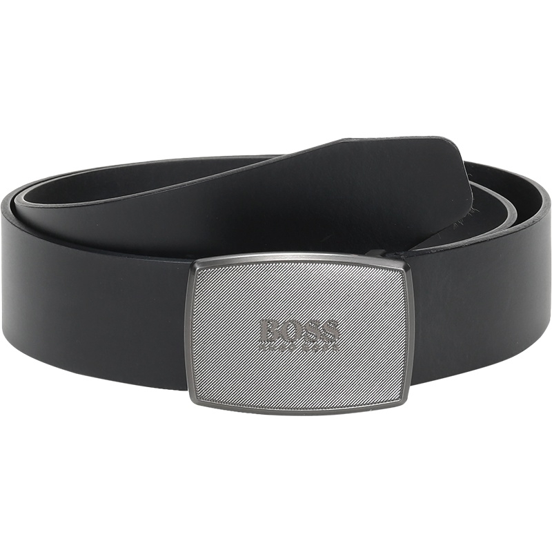 HUGO BOSS 雨果博斯 男士 皮革板扣式皮带腰带 50447287