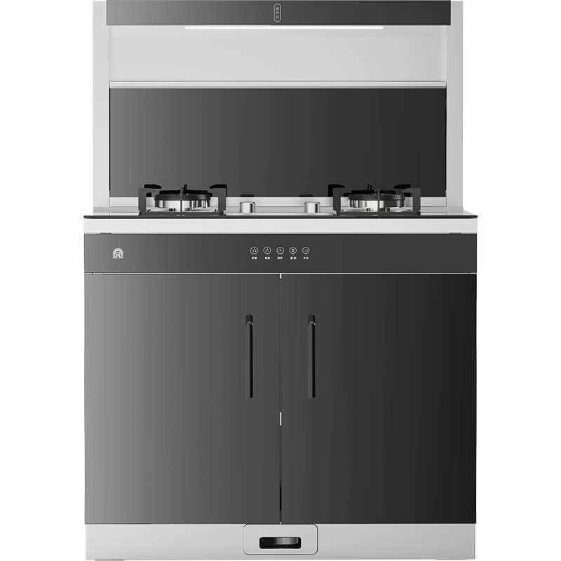 Ronshen/容声集成灶JJZT-H-RQ109集成灶一体式 家用抽油烟机 灶具保温台 橱柜4合1一体大火力天然气款式
