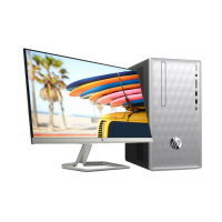 惠普(hp)590-p073ccn办公台式电脑+27寸( i7-8700 8G 1T+128G 2G独)